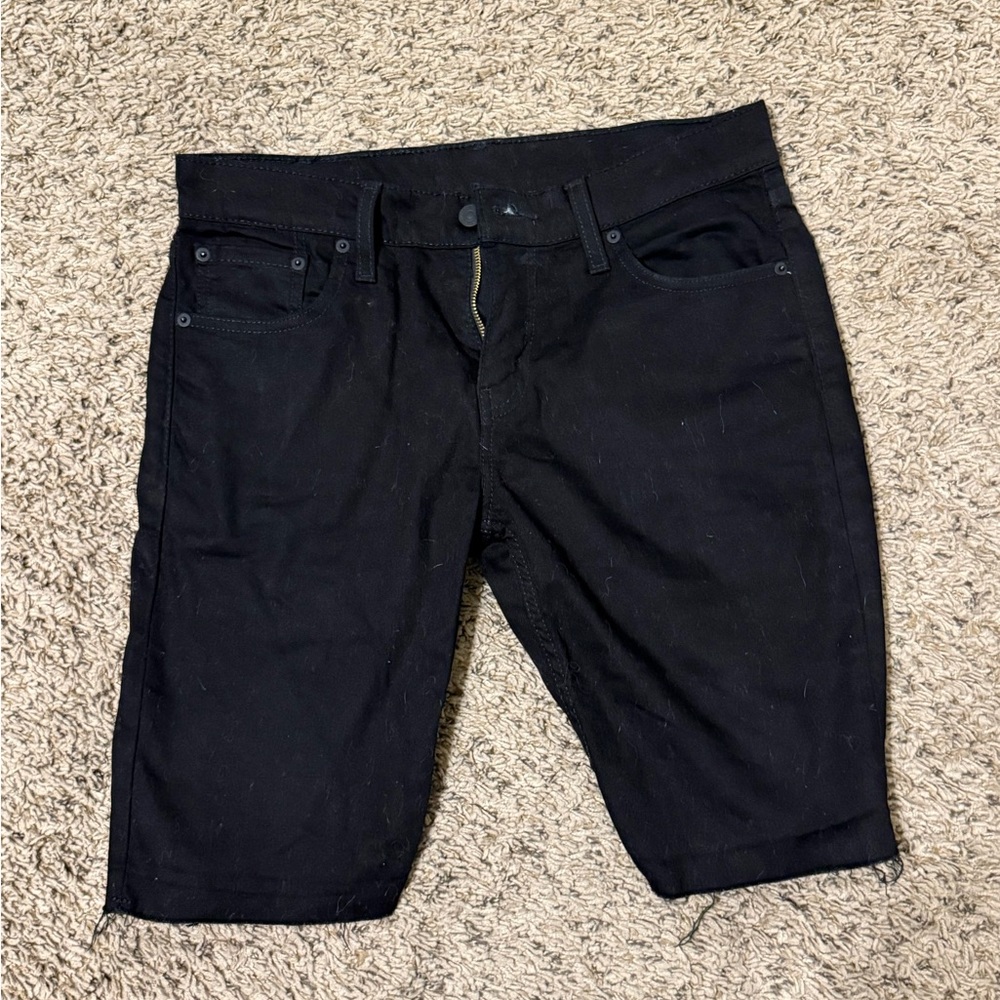 Levi's 511 Men's Dark Denim Jean Shorts